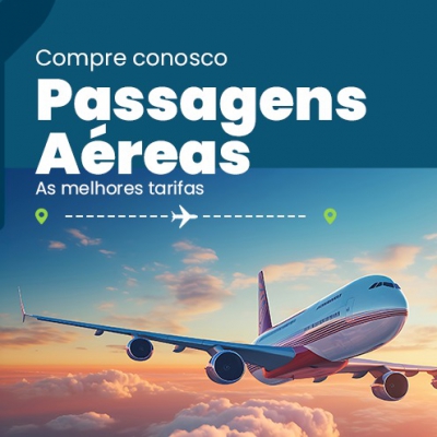 Passagens aéreas